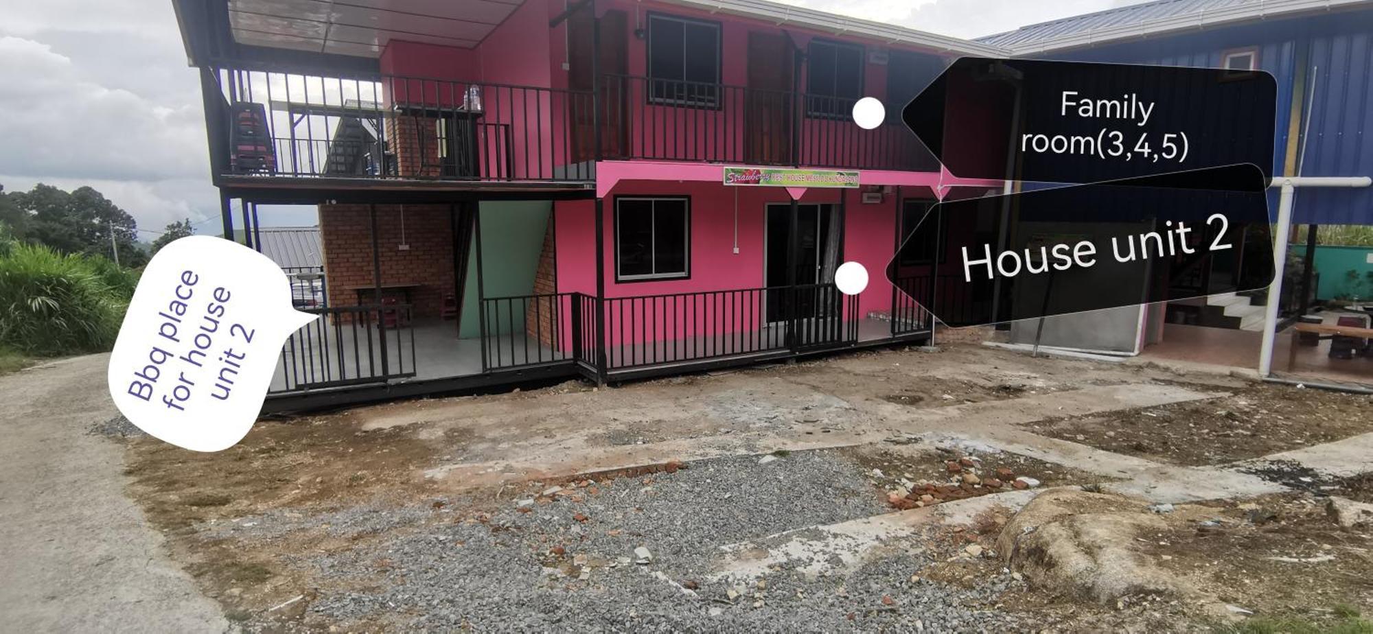 Strawberry Rest House Mesilou Kundasang ภายนอก รูปภาพ